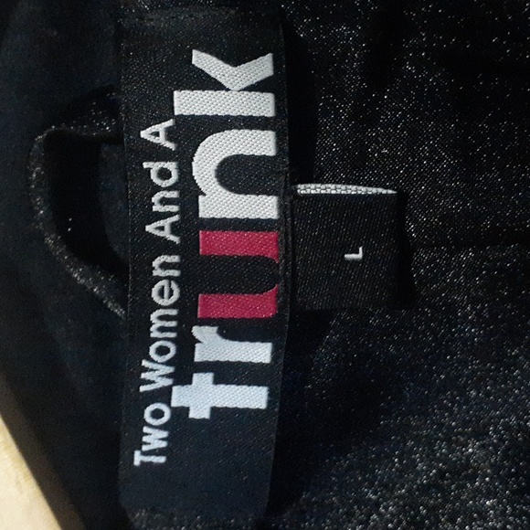 Two Women & A Trunk Women's Wool Blend Mid Length Jacket Dark Navy Size Large - Picture 6 of 7